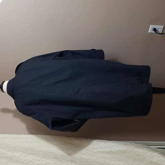 DSCP overcoat/trenchcoat Dark Navy blue, button up, size 44R - Picture 3 of 13